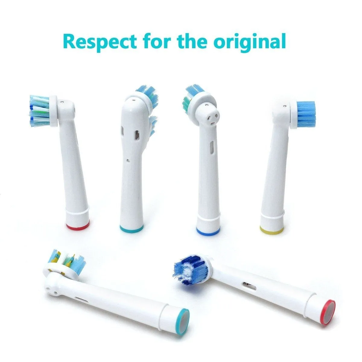 12-Pack: Assorted Clean Replacement Electric Toothbrush Heads