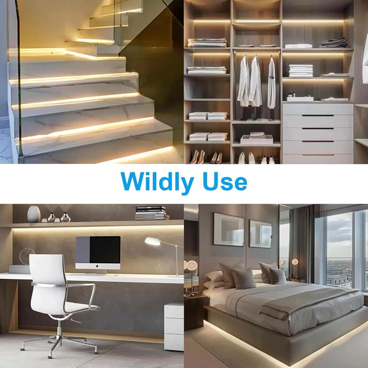120 LED Flexible Neon Strip Light In UK - 12V Warm White, IP65 Waterproof, Flexible, Cuttable, Energy Efficient, LED Dimmable Neon Rope Lights for Bedroom, Kitchen, DIY Decoration