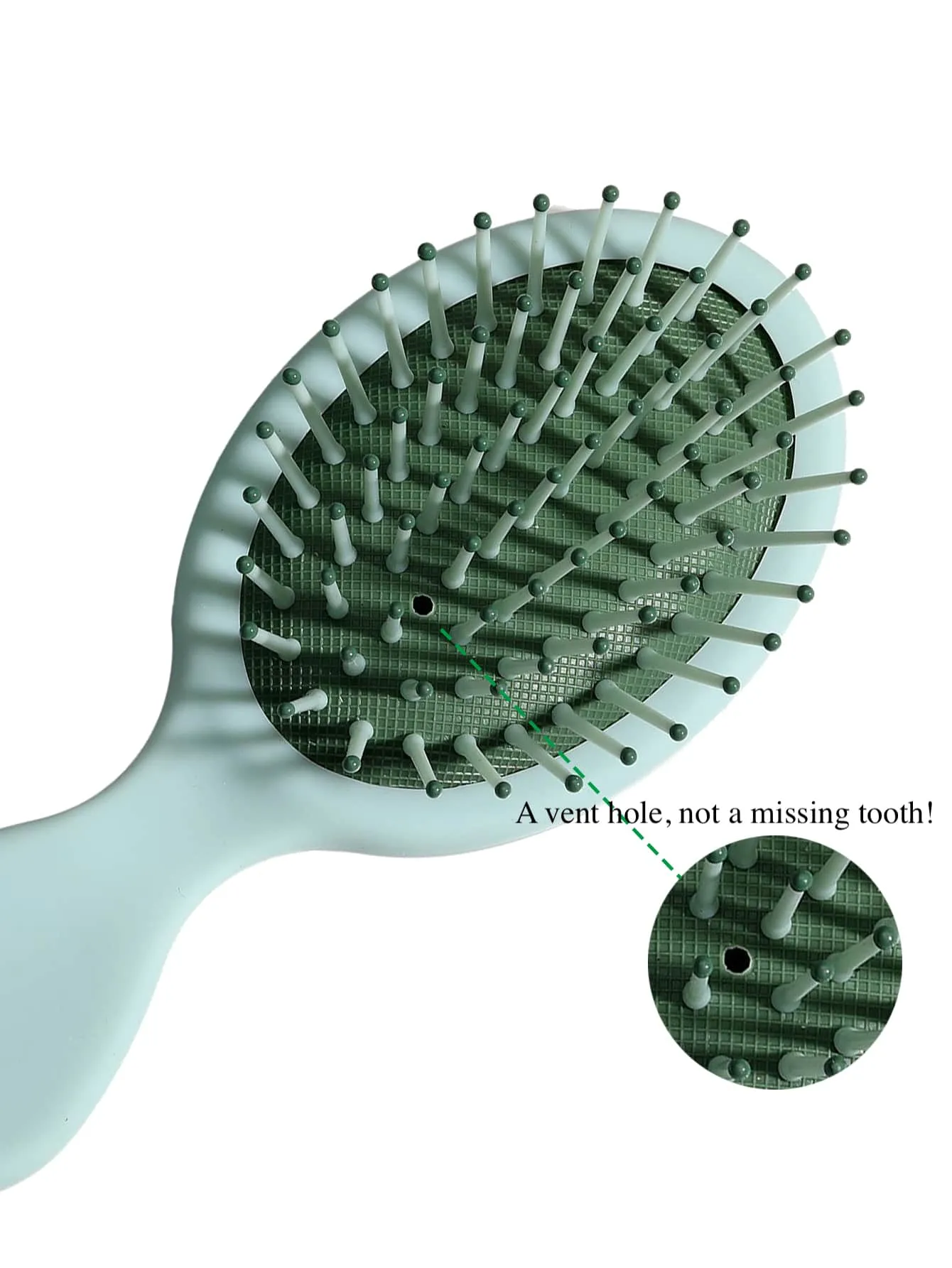 1pc Mini Cushion Hair Brush