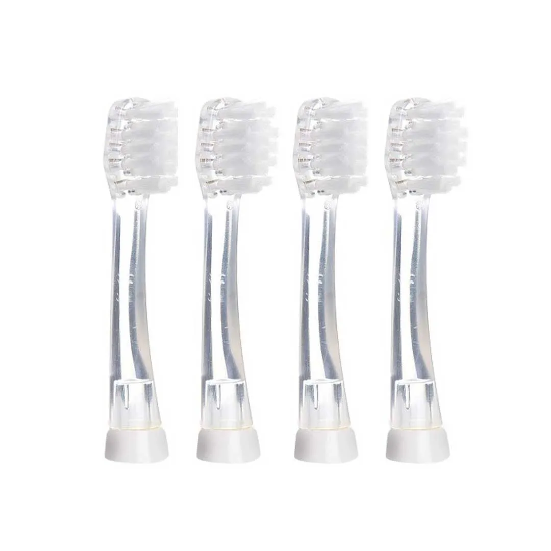 2 Packs of Baby Sonic® Replacement Electric Toothbrush Heads 18-36 mths (4 x Brush Heads Per Pack)