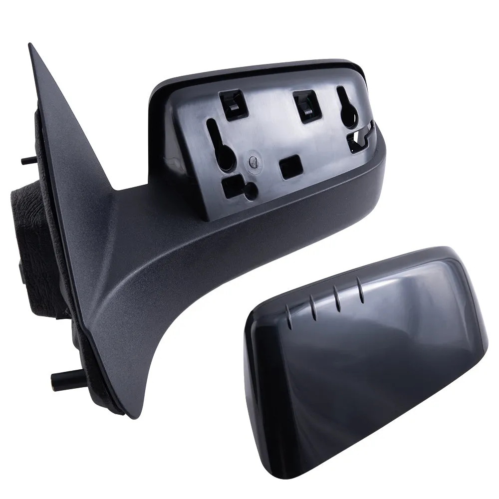 2008-2011 Ford Focus Power Mirror With Heat Textured Black Base With Paint To Match Black Cover LH