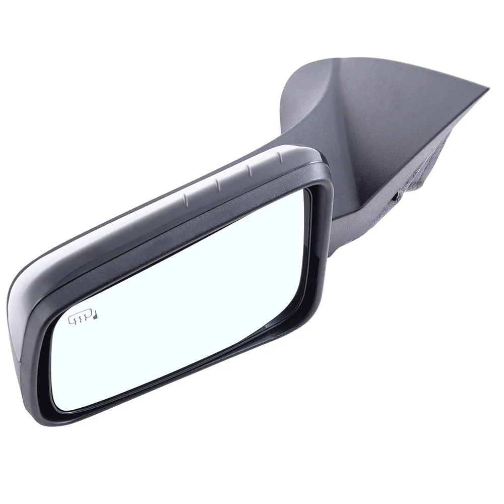 2008-2011 Ford Focus Power Mirror With Heat Textured Black Base With Paint To Match Black Cover LH