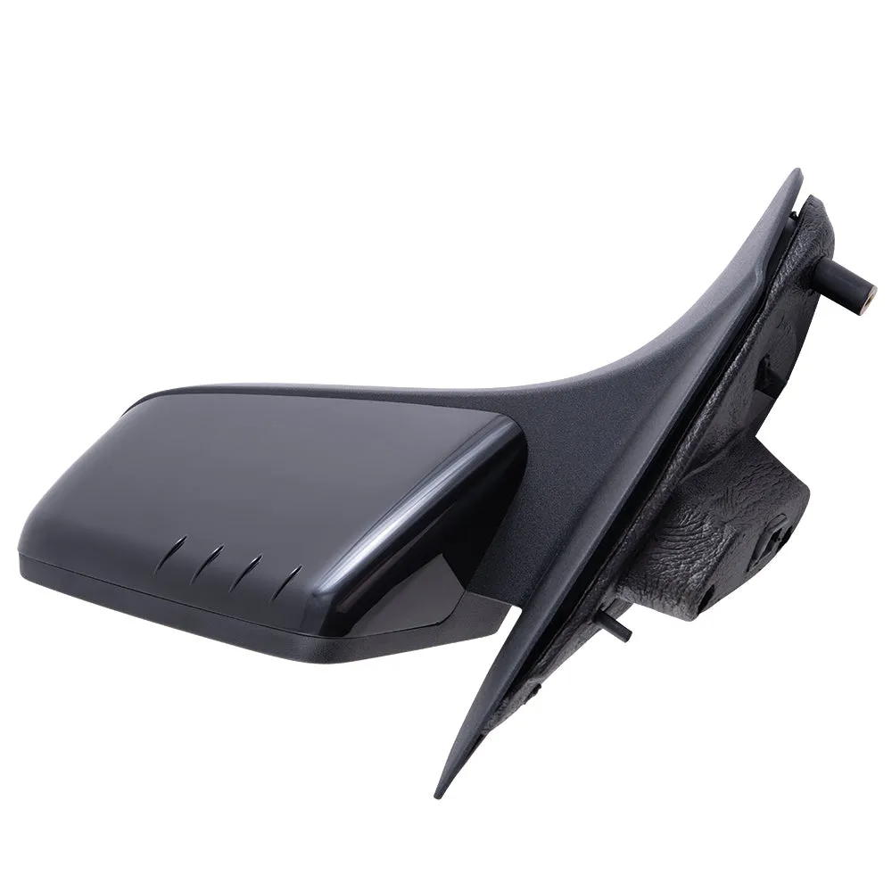 2008-2011 Ford Focus Power Mirror With Heat Textured Black Base With Paint To Match Black Cover LH