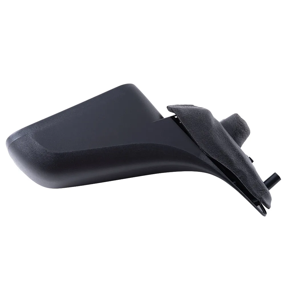 2008-2011 Ford Focus Power Mirror With Heat Textured Black Base With Textured Black Cover Set LH RH