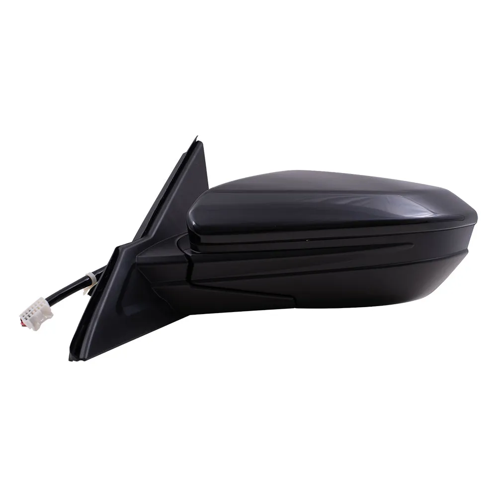 2016 Honda Civic Sedan North America Built Power Mirror Paint To Match Black With Heat Without Signal LH