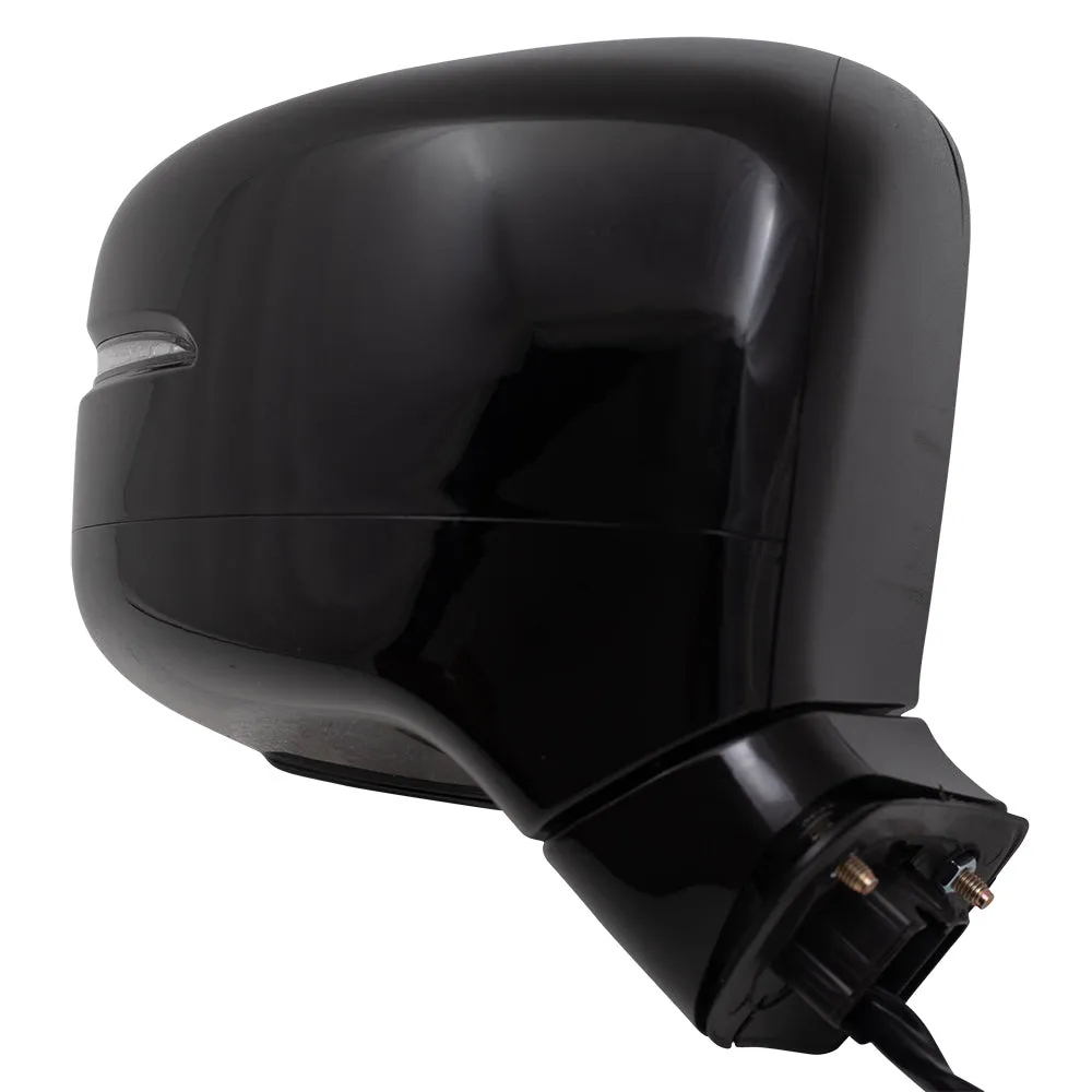 2018-2020 Honda Odyssey Power Door Mirror Assembly Paint To Match Black Power Folding With Heat-Signal-Memory Without Auto Dimming-Side View Camera Set LH RH