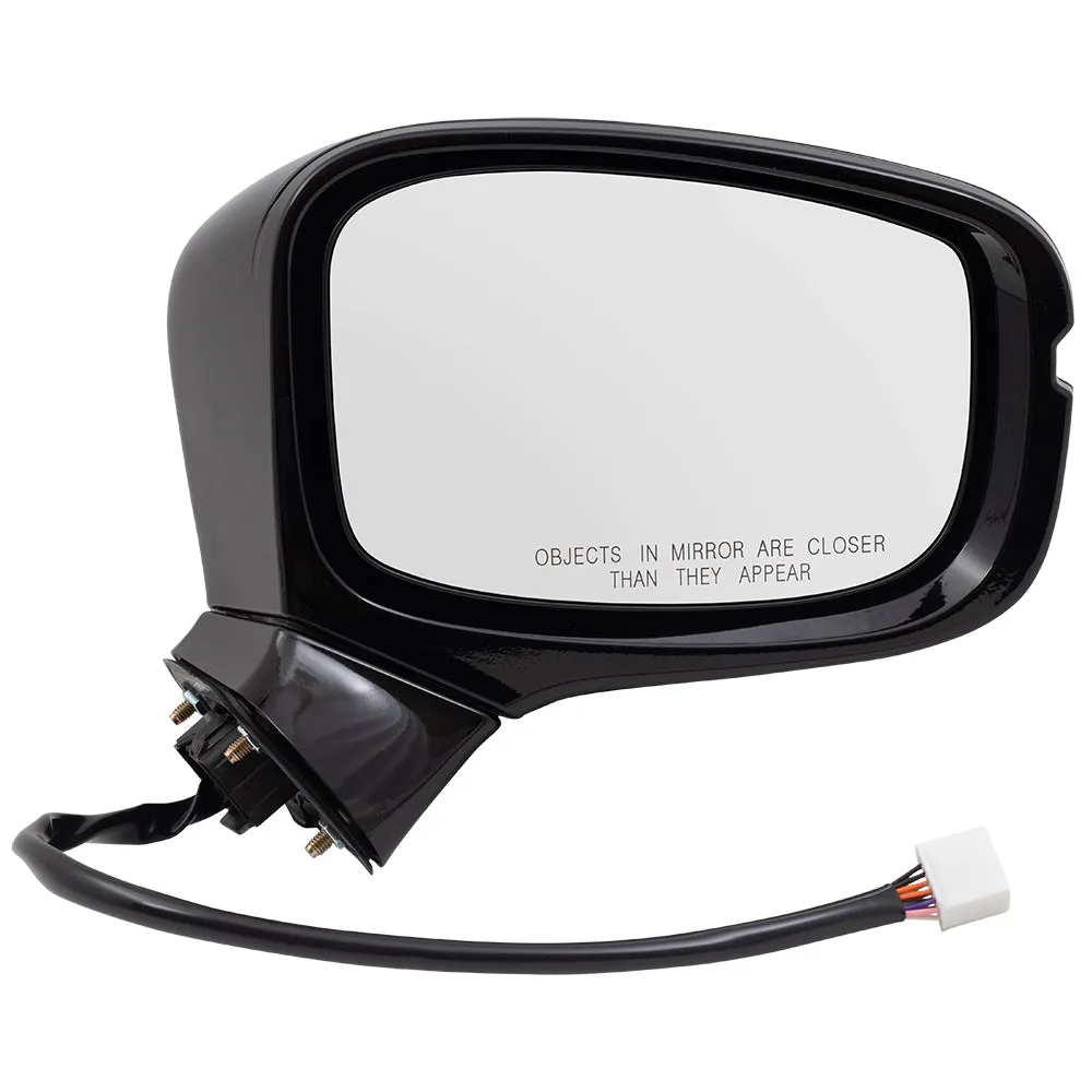 2018-2020 Honda Odyssey Power Door Mirror Assembly Paint To Match Black Power Folding With Heat-Signal-Memory Without Auto Dimming-Side View Camera Set LH RH