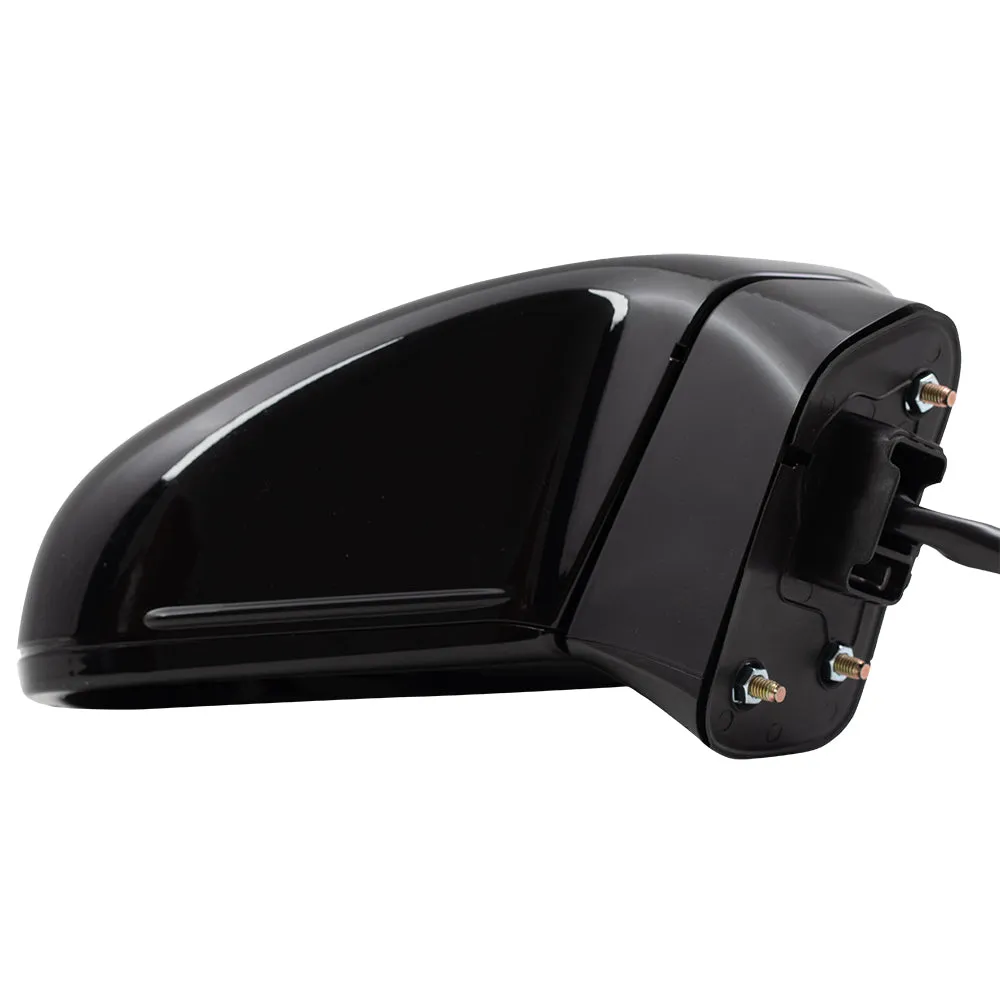2018-2020 Honda Odyssey Power Door Mirror Assembly Paint To Match Black Power Folding With Heat-Signal-Memory Without Auto Dimming-Side View Camera Set LH RH