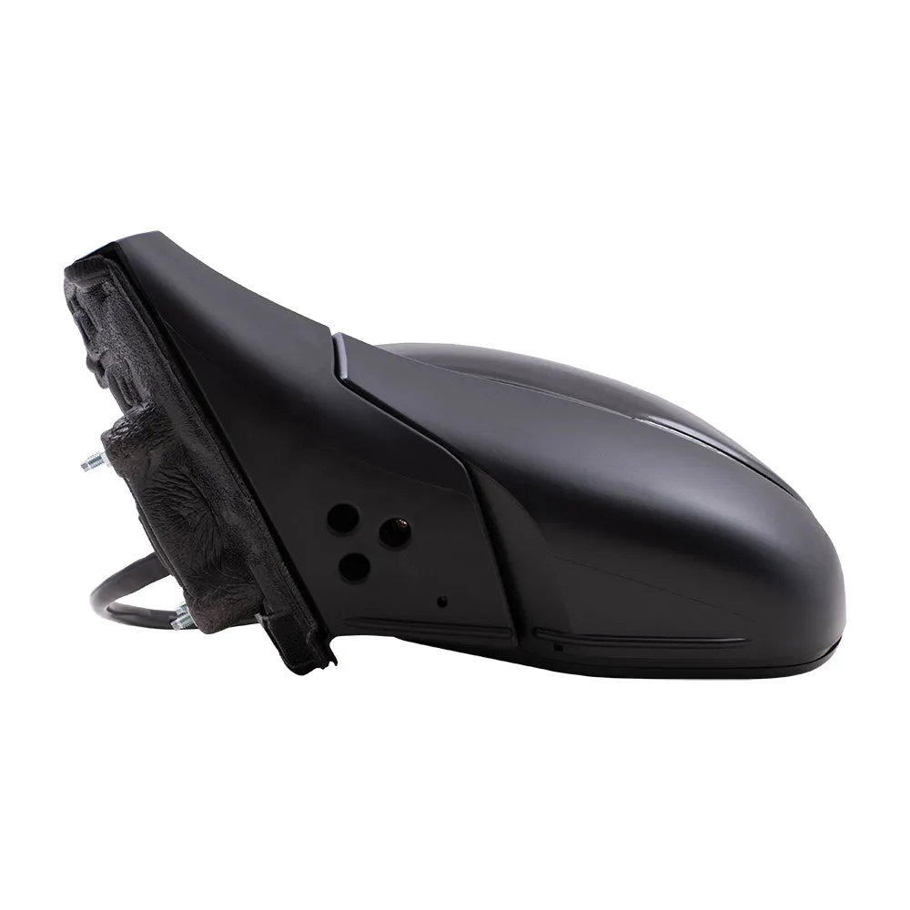 2019-2023 Honda Passport Touring/TrailSport Power Mirror Paint To Match Black Power Folding With Heat-Signal-Memory Without Auto Dimming LH