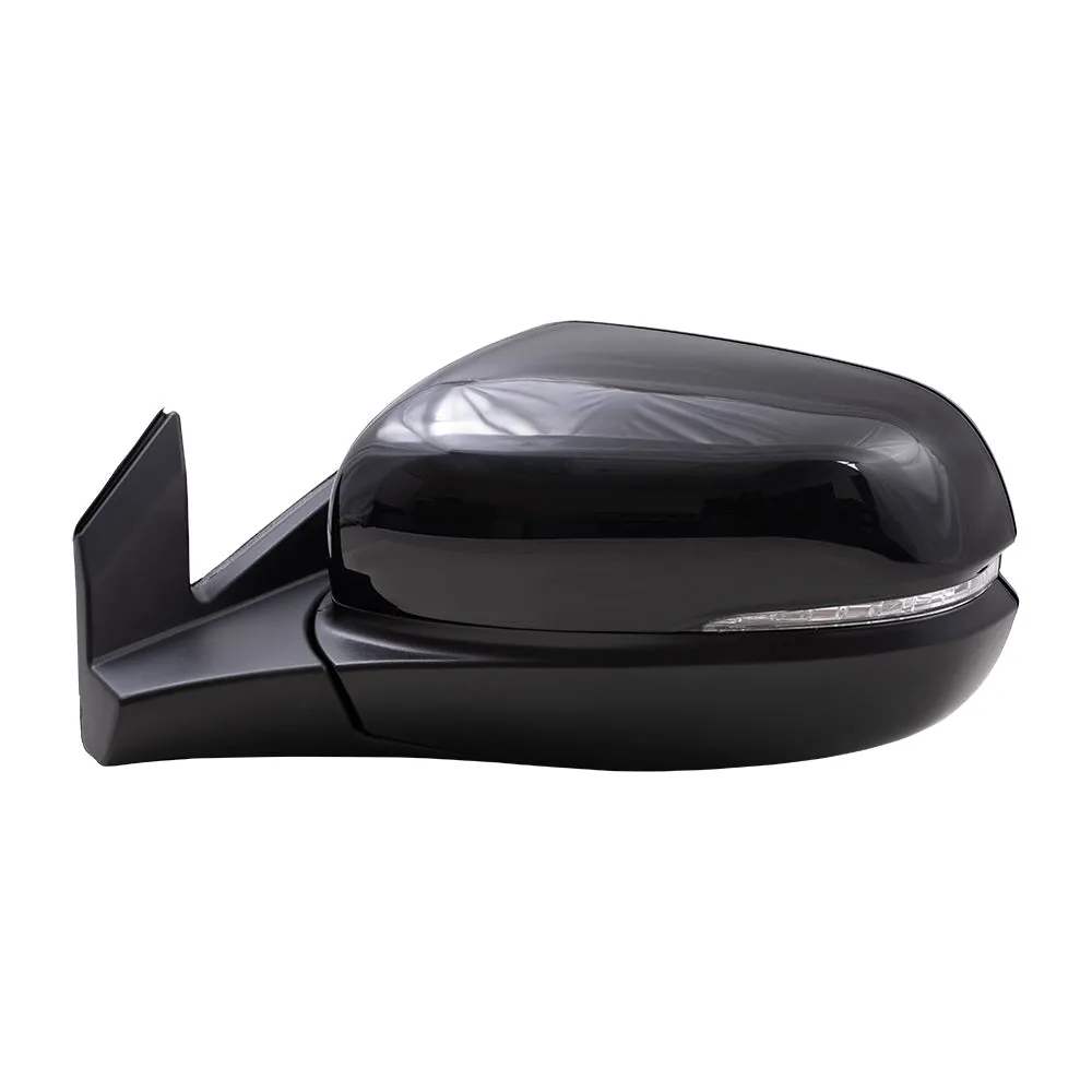 2019-2023 Honda Passport Touring/TrailSport Power Mirror Paint To Match Black Power Folding With Heat-Signal-Memory Without Auto Dimming LH