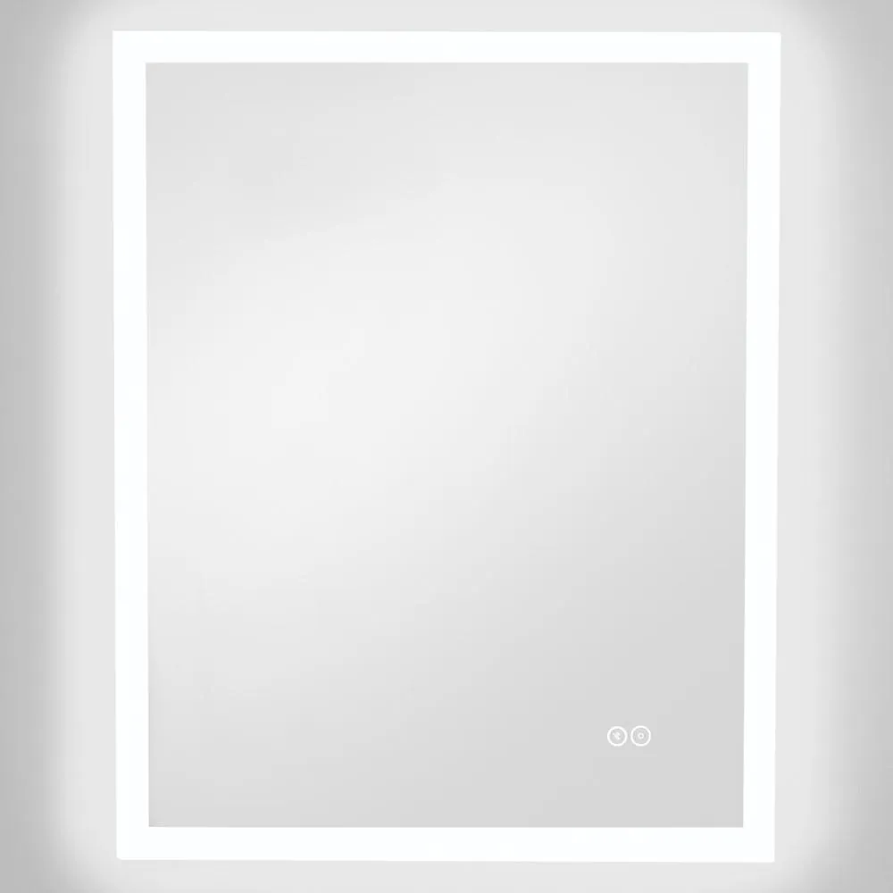24 in. x 30 in. LED Wall Mirror with Bluetooth Speakers
