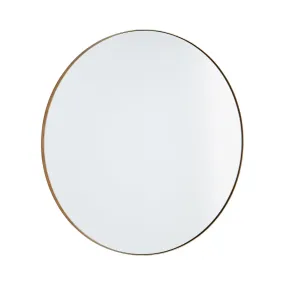 30" ROUND MIRROR-GOLD