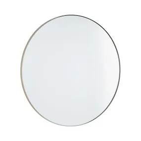30" ROUND MIRROR- SILVER