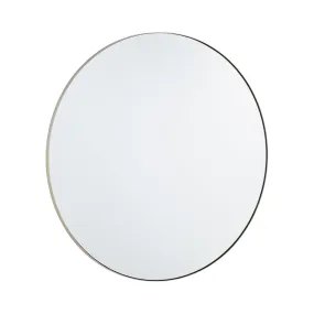 36" ROUND MIRROR- SILVER