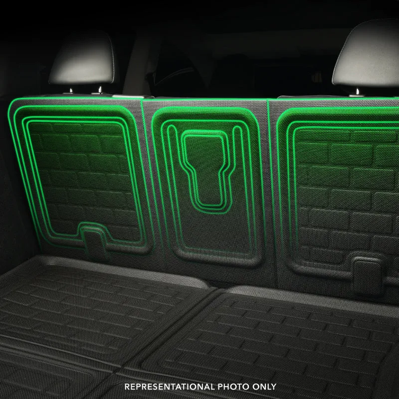 3D MAXpider Seatback Protector Rivian R1S (2022-2024) Kagu Black