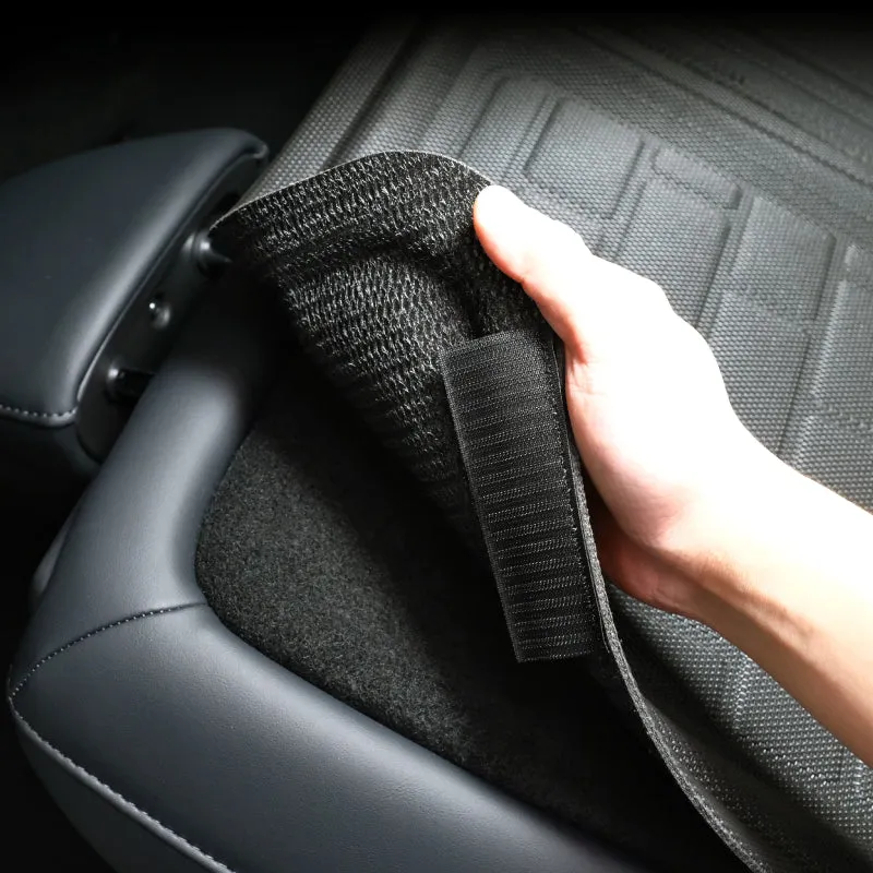3D MAXpider Seatback Protector Rivian R1S (2022-2024) Kagu Black