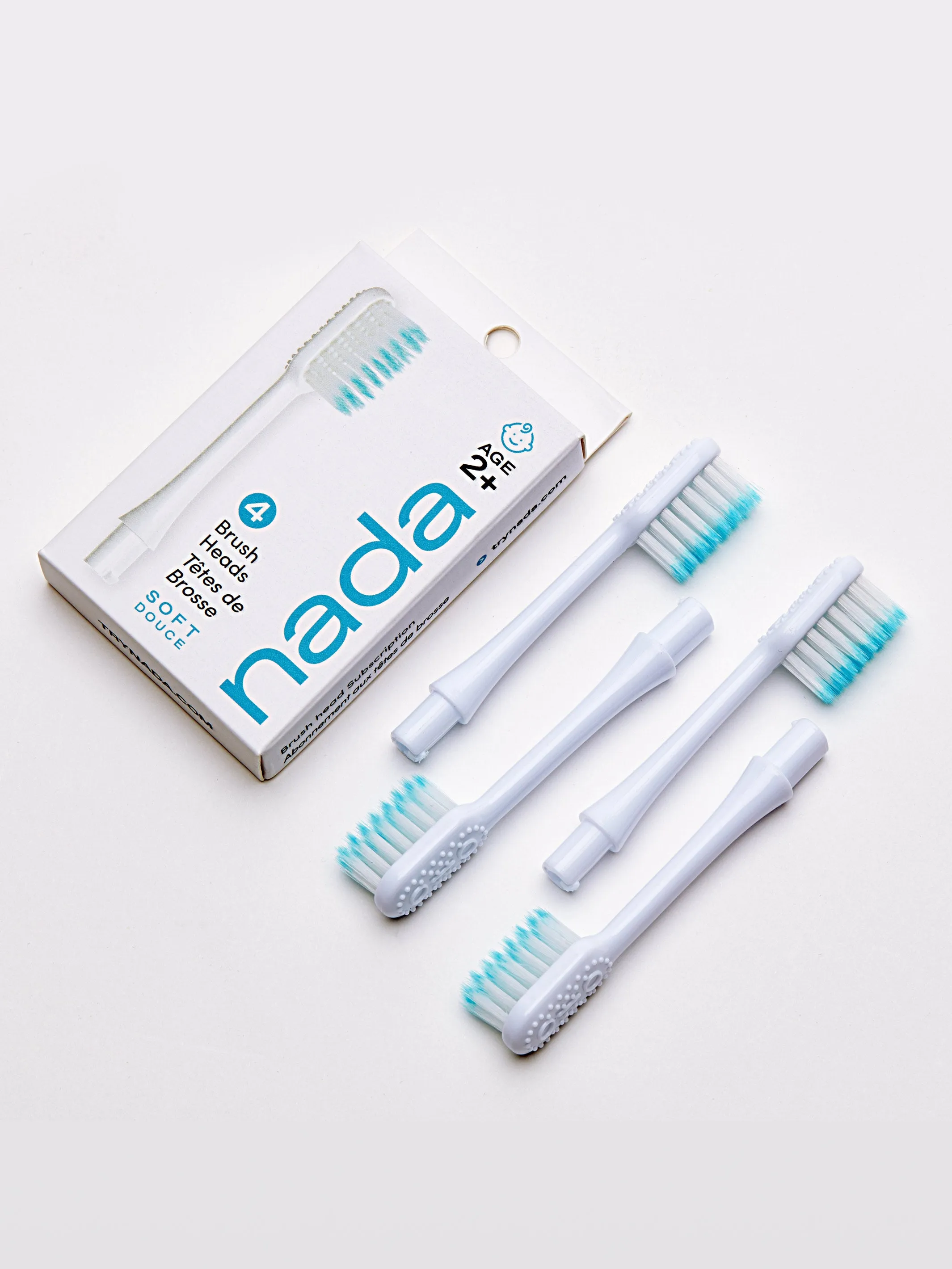 4 Pack of Replacement Brush Heads