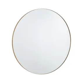 42" ROUND MIRROR- GOLD