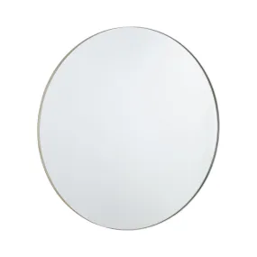 42" ROUND MIRROR- SILVER
