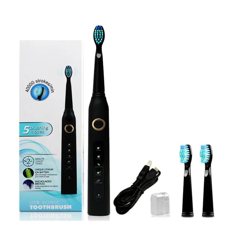 5 Mode Electric Toothbrush Sonic Rechargeable Smart Toothbrush