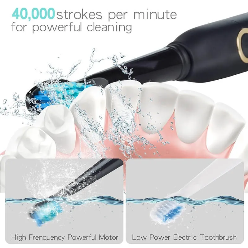 5 Mode Electric Toothbrush Sonic Rechargeable Smart Toothbrush