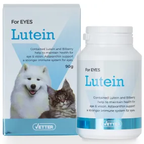 $8 OFF/BUNDLE DEAL: (Exp 2Jul25) Vetter Lutein Eye Health Supplement for Cats & Dogs 90g