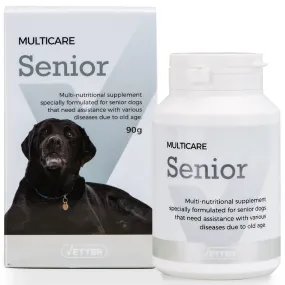 $8 OFF/BUNDLE DEAL: (Exp 2Jul25) Vetter Senior Multicare Supplement for Dogs 90g