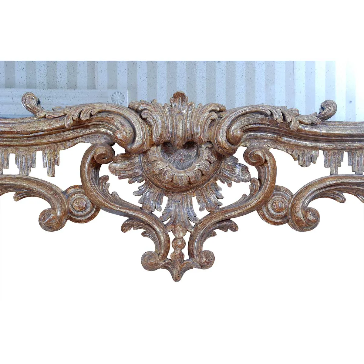 A Large Chippendale Period Pier Mirror