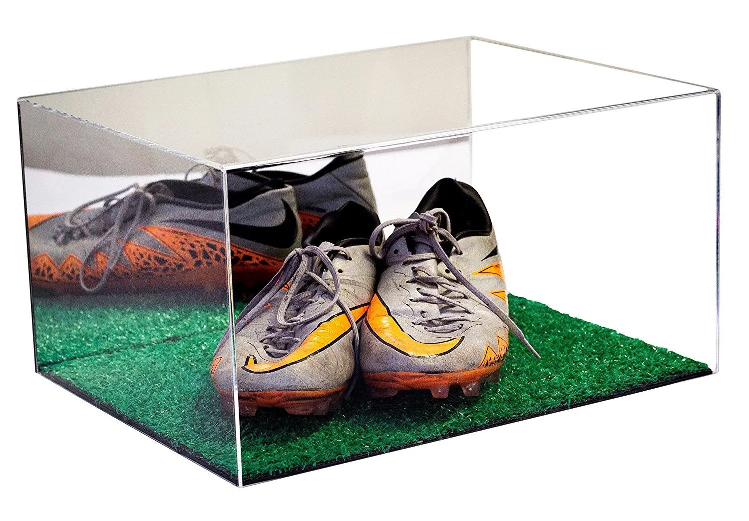 Acrylic Versatile Large Display Case 15.25 x 12 x 8 - Mirror  No Wall Mounts (V12/A026)