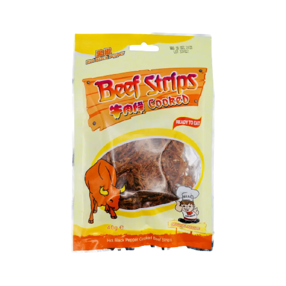 ADVANCE Hot Black Pepper Cooked Beef Strips 40g