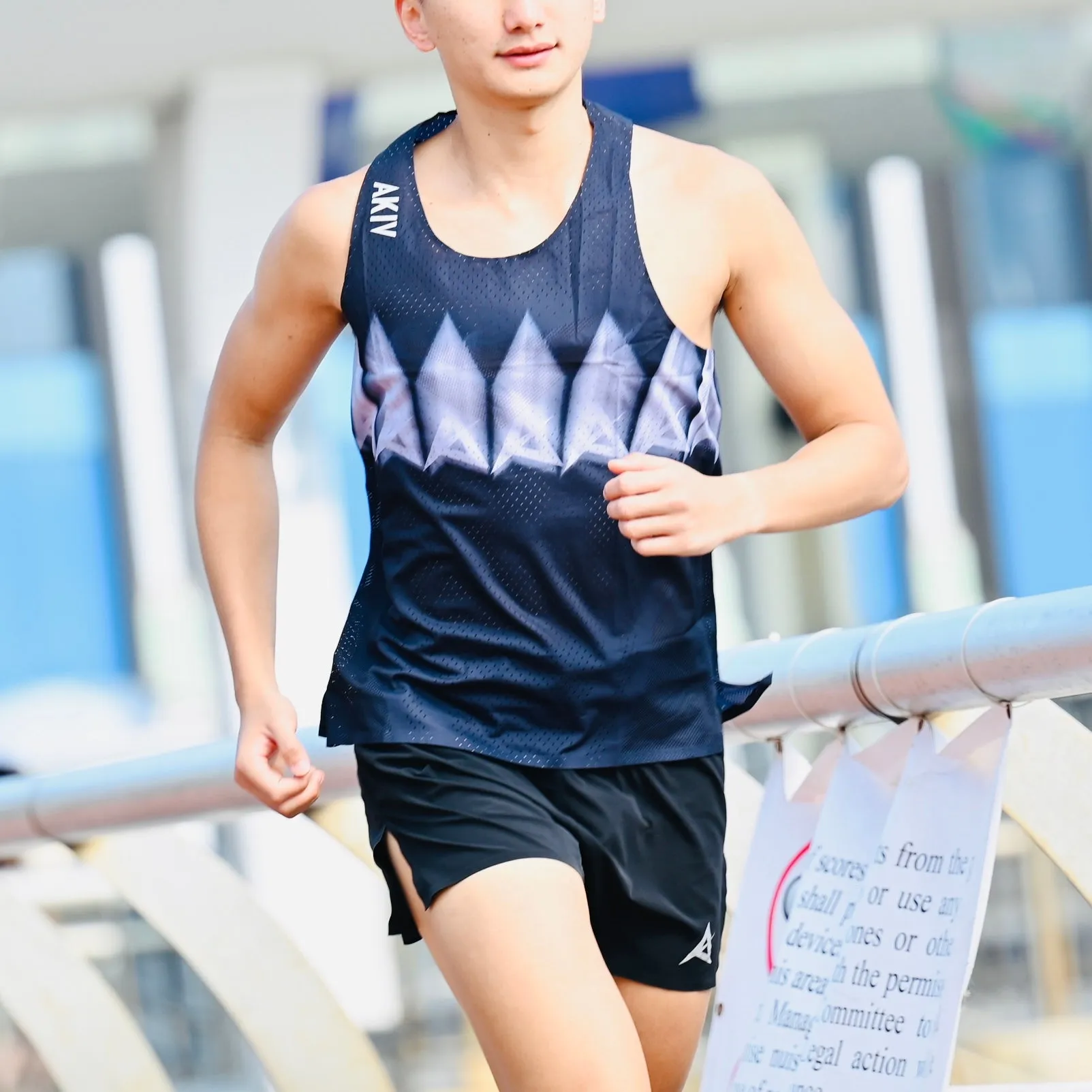 AKIV Elite Singlet Unisex | Flash Black
