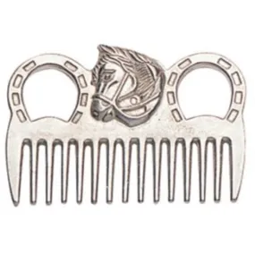 Aluminium Horsehead Mane Comb (GRM4600)