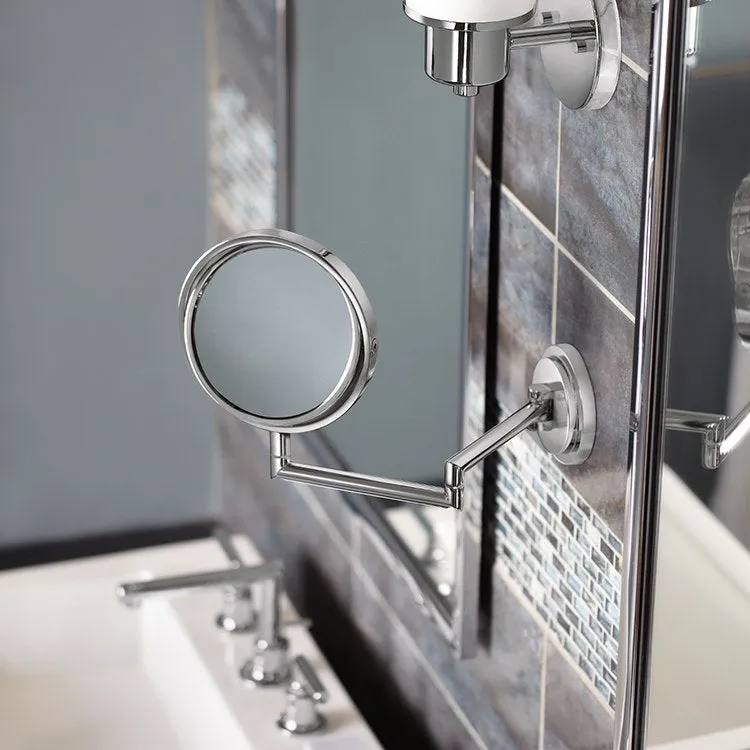Arris Wall-Mount Dual-Sided Magnifying Mirror