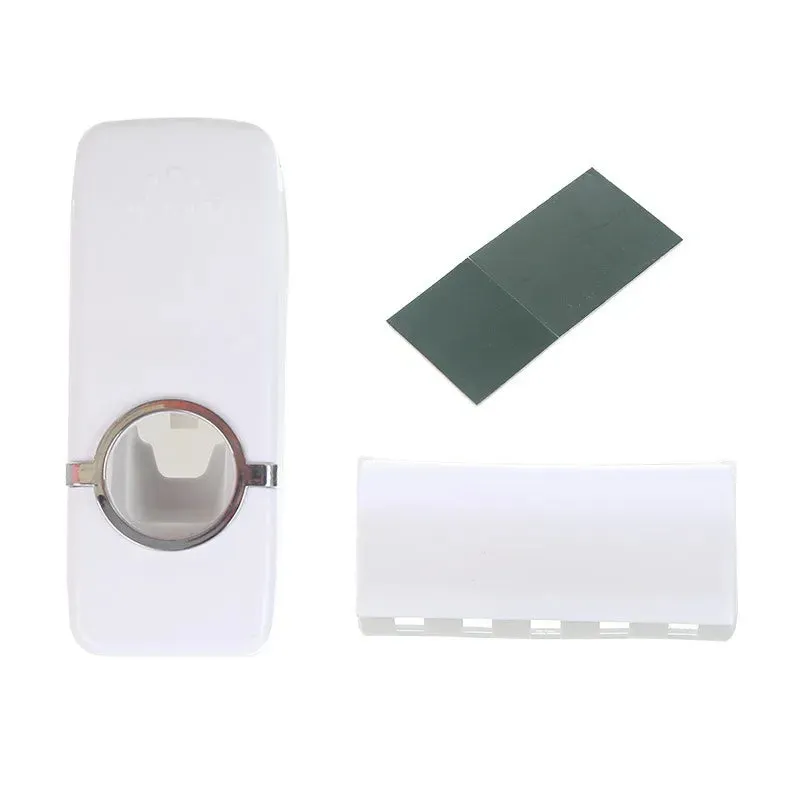 Automatic Toothpaste Squeezer Toothbrush Holder