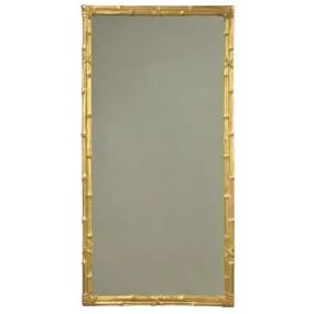 Bamboo Frame Wall Mirror