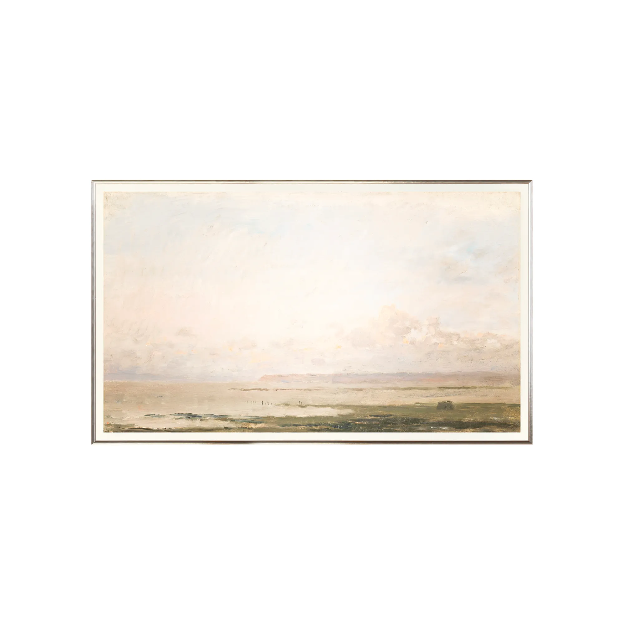 Beach At Ebb Tide