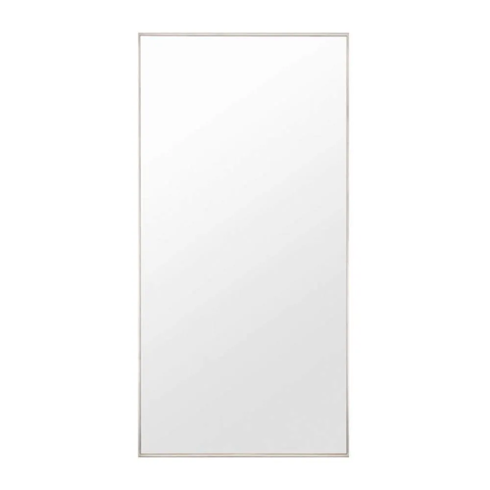Bella Leaner Wall Mirror Silver 90X180CM