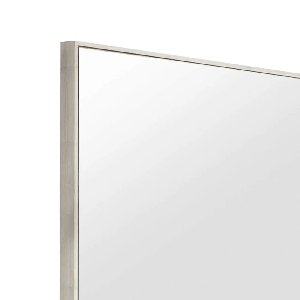 Bella Leaner Wall Mirror Silver 90X180CM