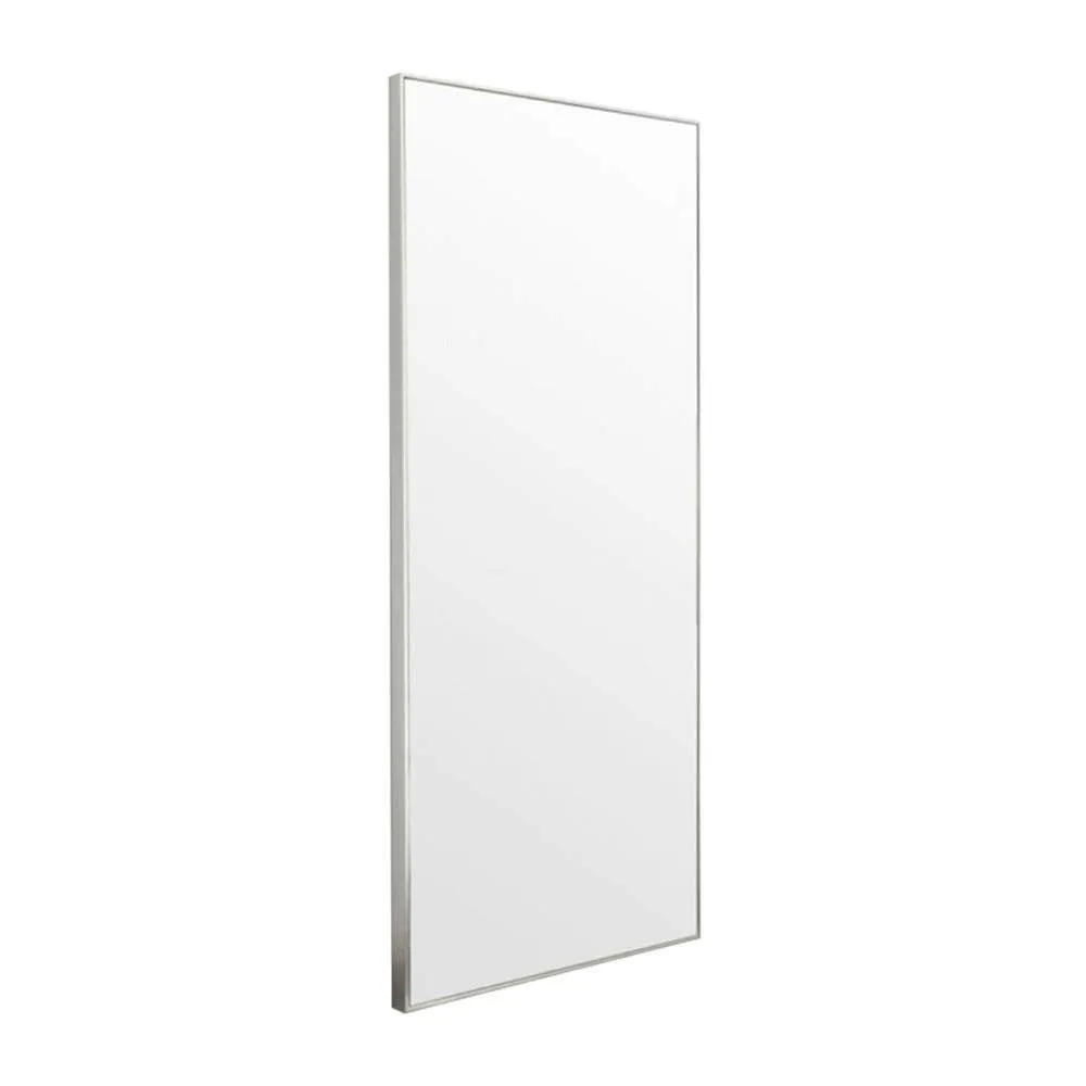 Bella Leaner Wall Mirror Silver 90X180CM