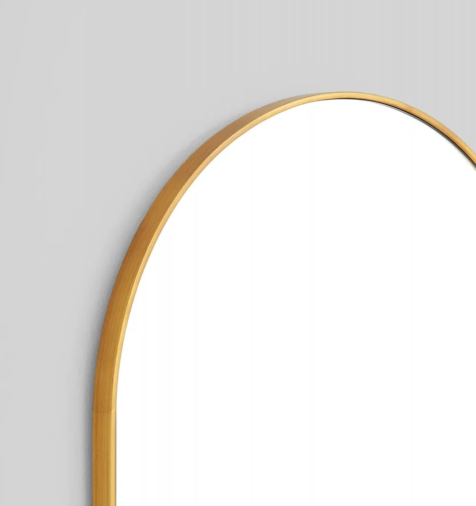 BJORN ARCH 55 x 85 MIRROR BRASS