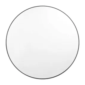 Bjorn Round Mirror Black 100CM