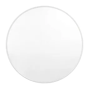 Bjorn Round Mirror Bright White 60CM