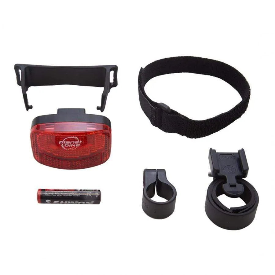 Blinky 3H Commuting Bike / Helmet Rear Light