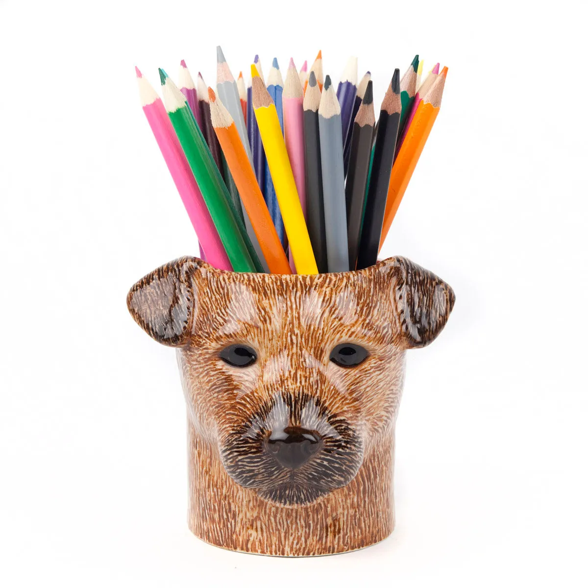 Border Terrier Pencil Pot by Quail Ceramics