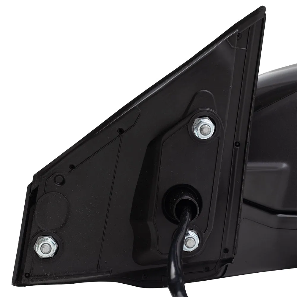 Brock Aftemarket Replacement Driver Left Passenger Right Power Mirror Paint to Match Black with Heat-Signal-Blind Spot Detection Compatible with 2017-2022 Honda CR-V EX/EX-L/Touring/Black Edition