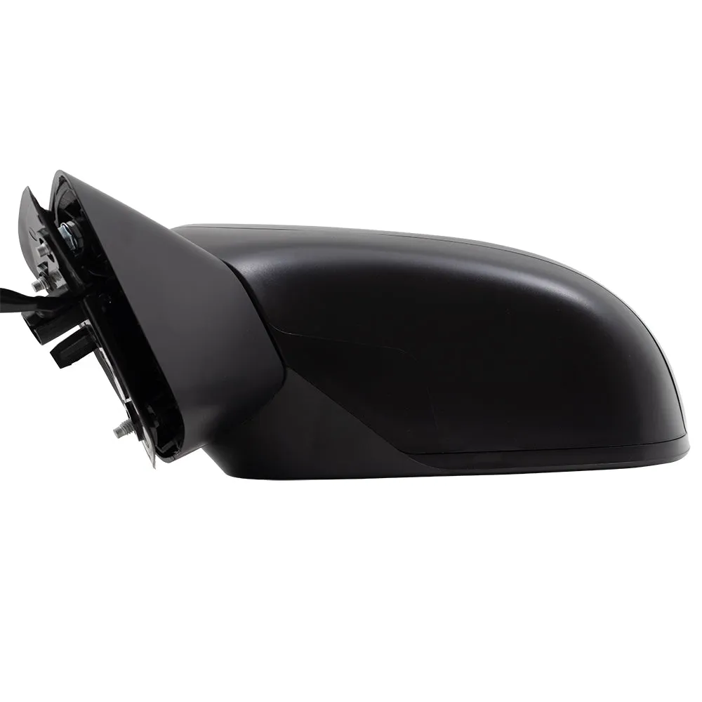 Brock Aftermarket Replacement Driver Left Paint to Match Black Power Mirror with Heat Compatible with 2014-2015 Honda Civic