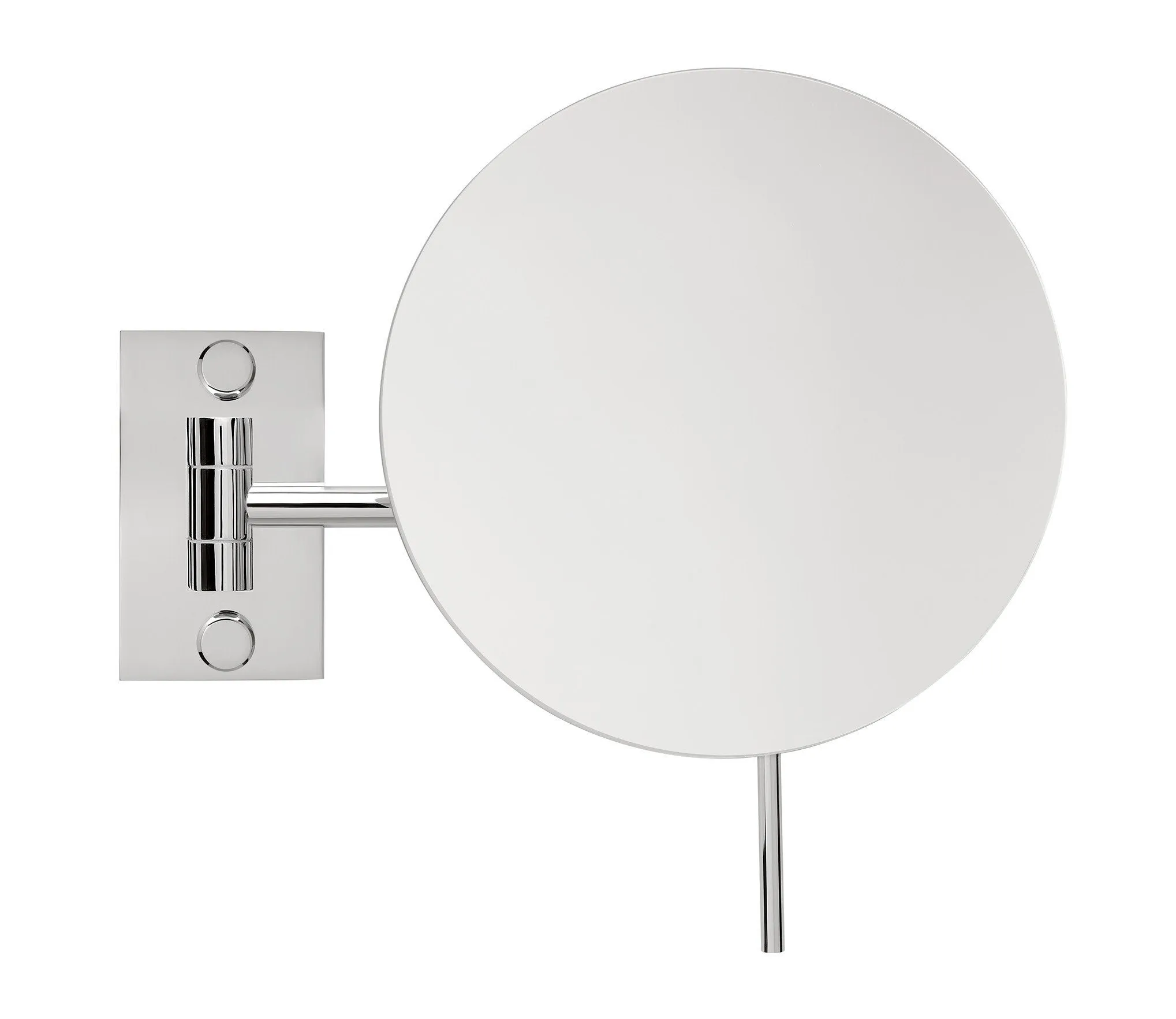 Brot EPURE Single Arm Wall Mounted Mirror, 9 Inch Diameter