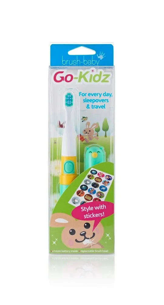 Brush Baby Go-Kidz Electric Toothbrush - Teal