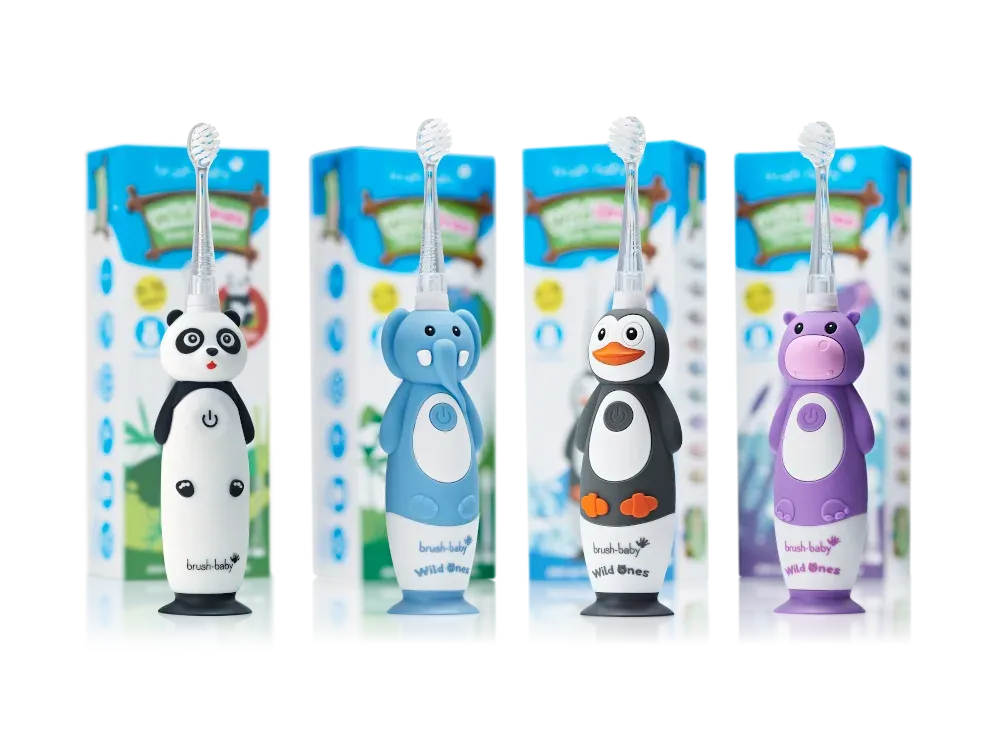 Brush Baby WildOnes Panda Rechargeable Toothbrush