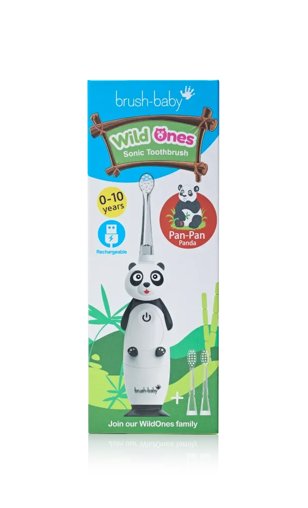 Brush Baby WildOnes Panda Rechargeable Toothbrush